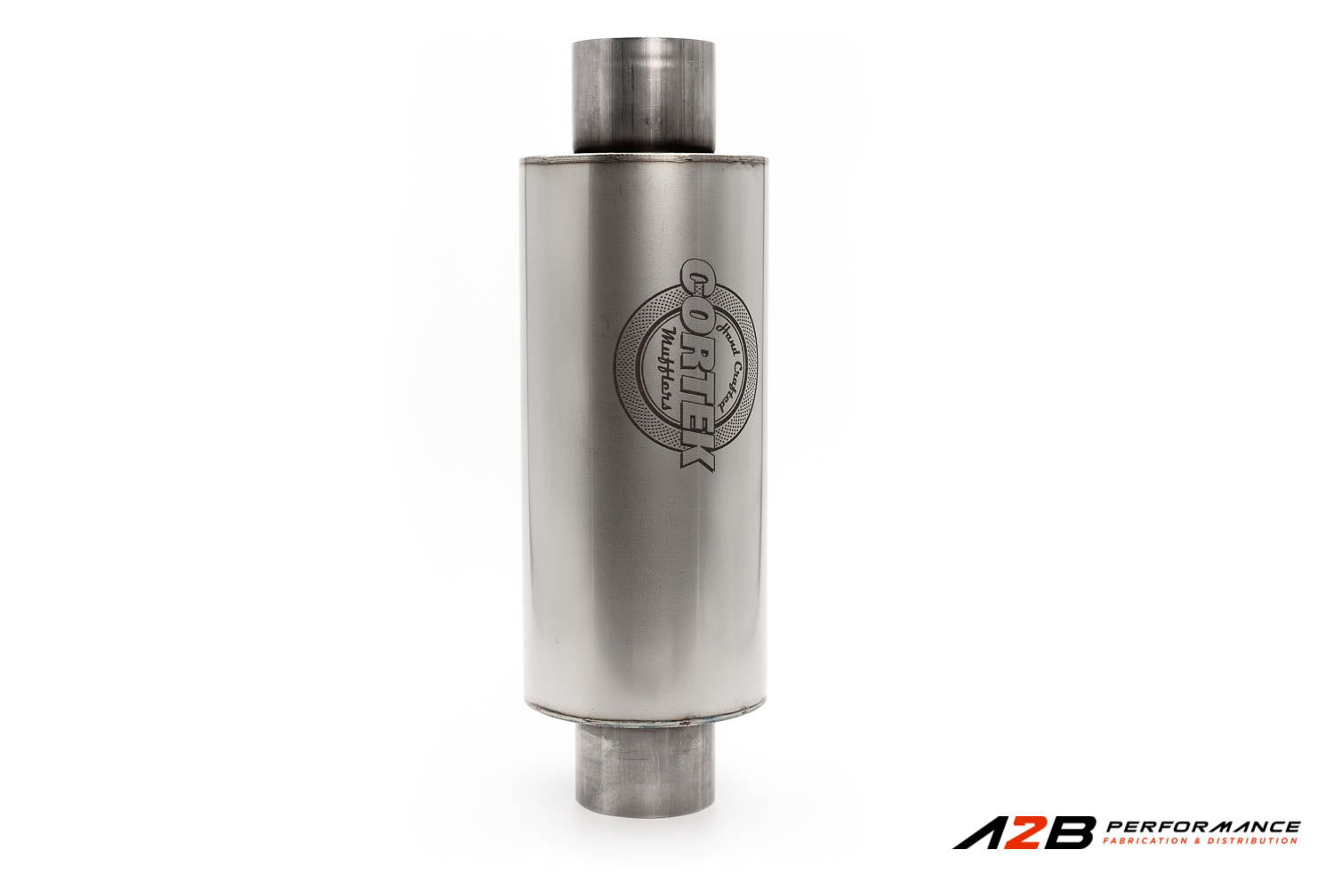 Cortek Series 57 Round Muffler / Resonator (center/center)