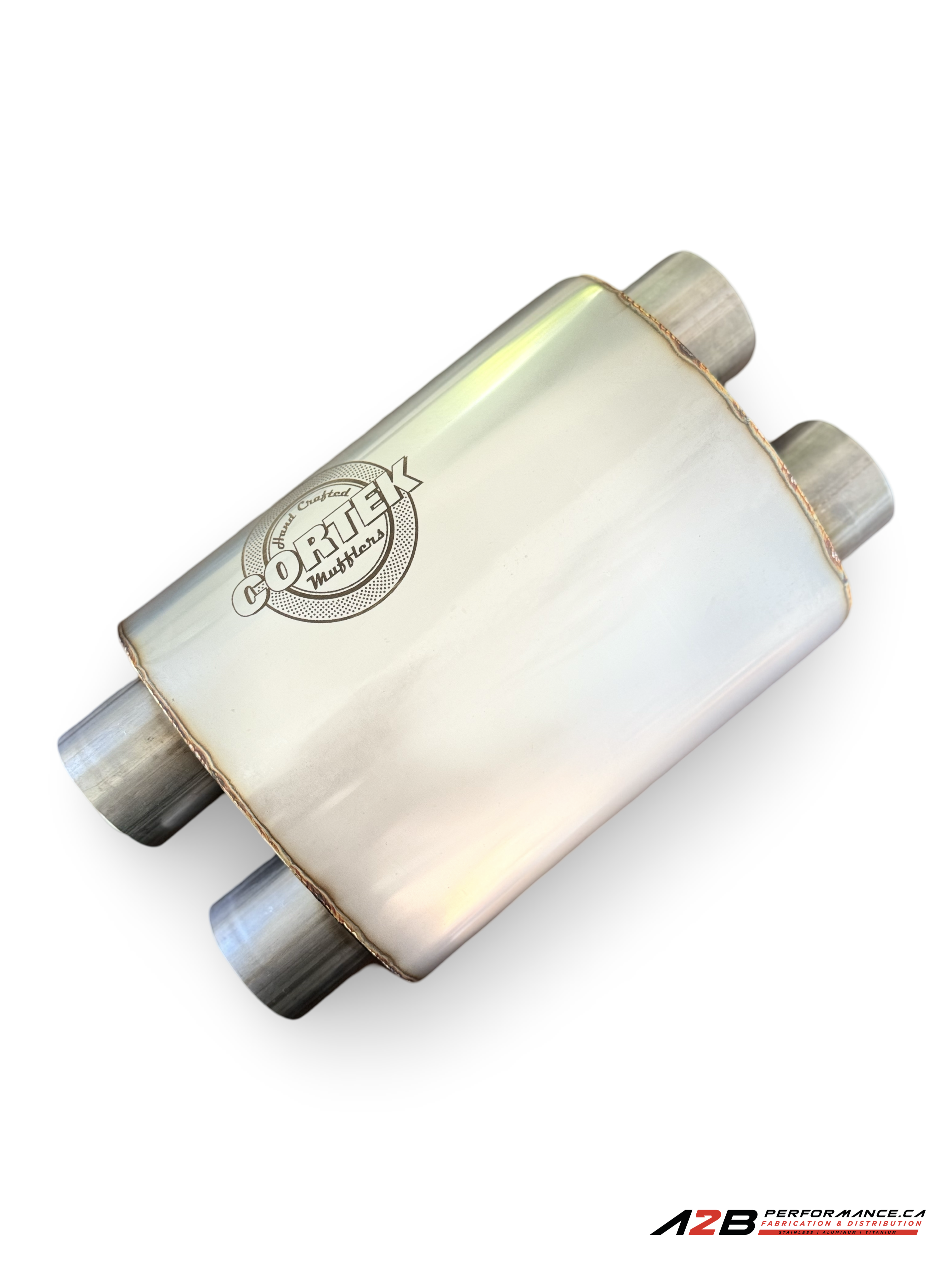 Cortek Series 58 Oval Muffler / Resonator (Dual / Dual)