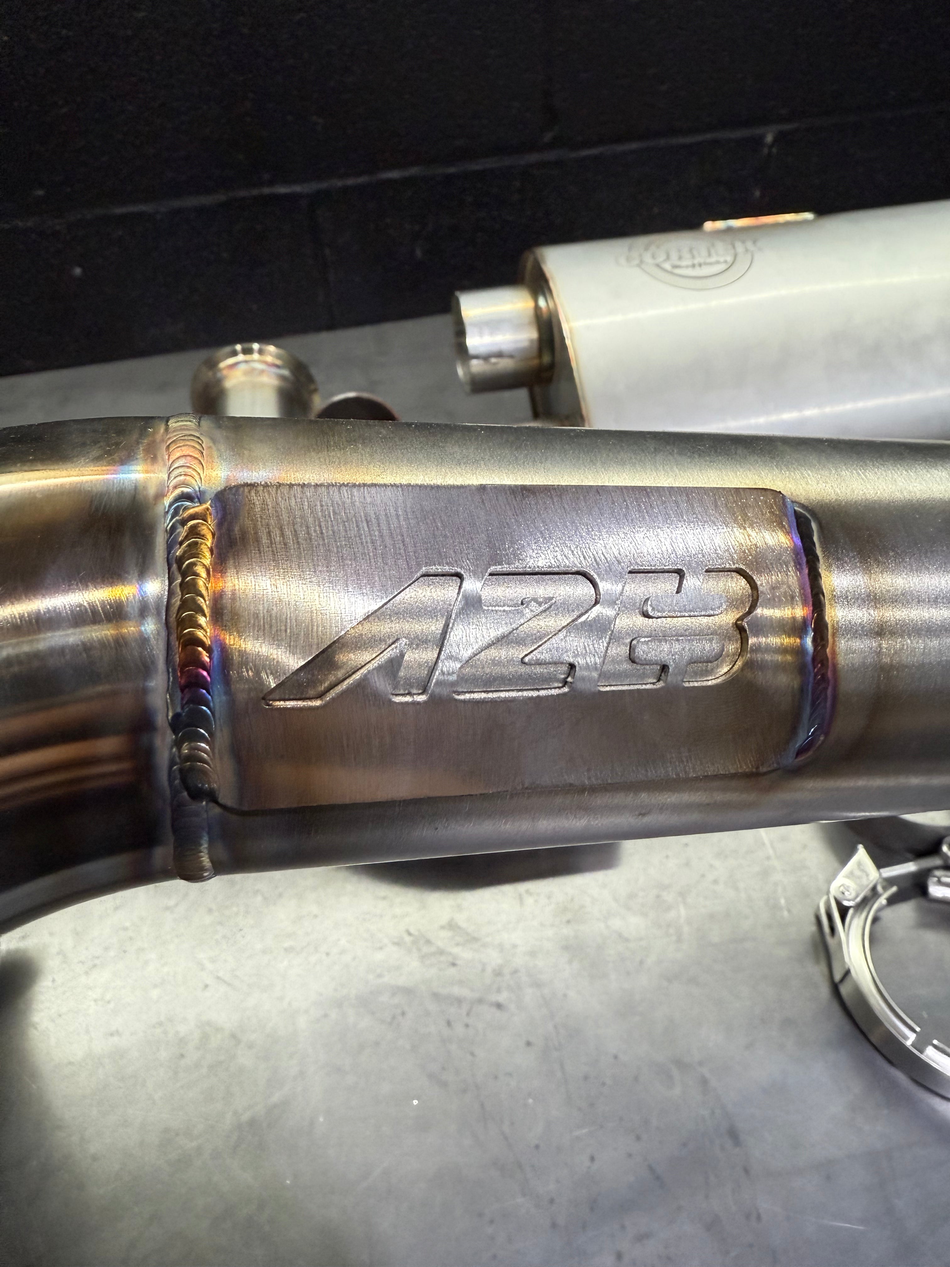 DB Killer Porsche 992 GT3 CUP | Bolt On Resonated Turn Down Exhaust Tips