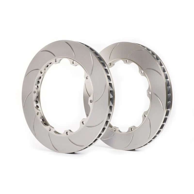 GiroDisc Porsche 991 Cup/GT4 Clubsport Slotted Front Rings (For PFC/Porsche Hats)