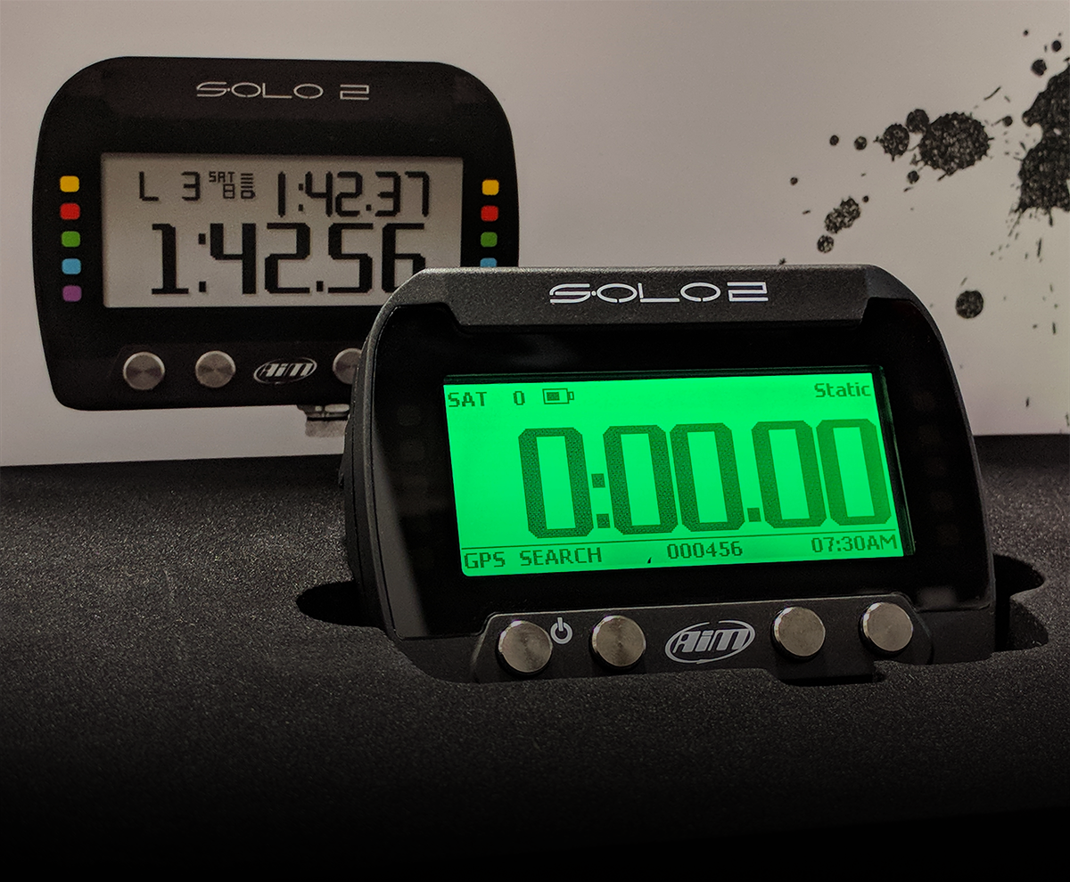 Chronomètre tour AiM Solo2