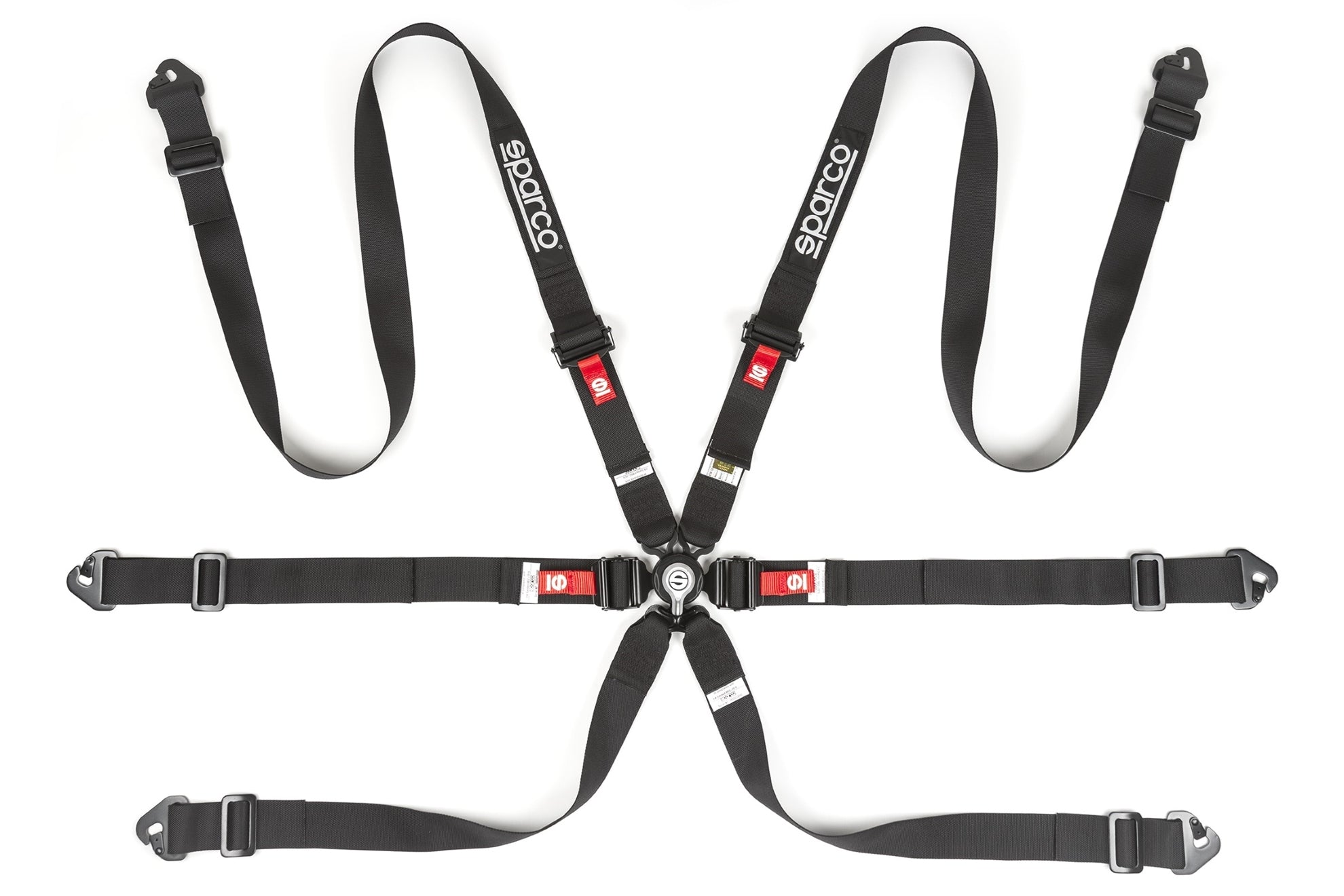 Sparco Comp H-2 6 point PD 2" Belt H-2 Aluminum