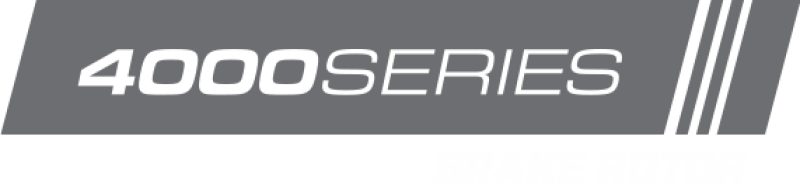 DBA 99-04 Land Rover Series II / 95-02 Range Rover Rear Slotted 4000 Series Rotor