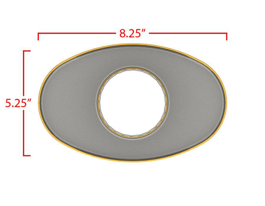 Cortek Series 58 Oval Muffler / Resonator (Dual / Dual)