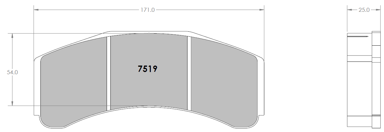 7519.40.25.44 - PFC 40 for Honda FL5 TCR