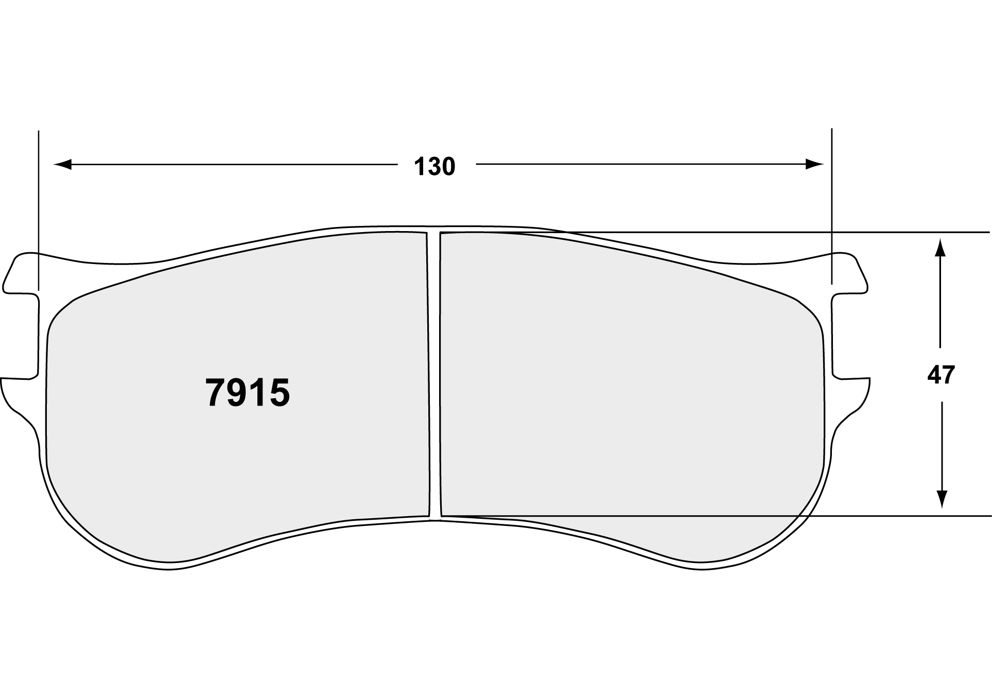7915.39.19.44 PFC 39 for PFC ZR94 Caliper