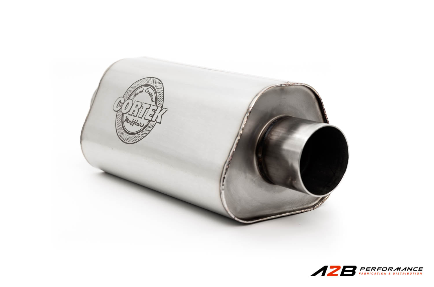Cortek Series TR Triangle Muffler / Resonator (center/center)