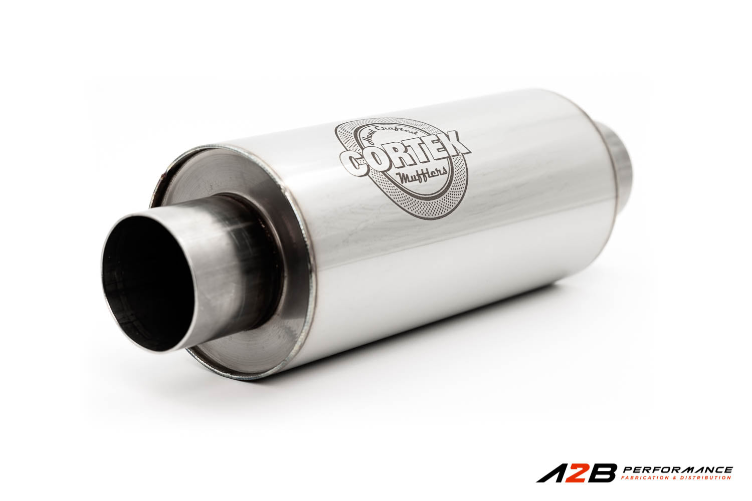 Cortek Series 57 Round Muffler / Resonator (center/center)