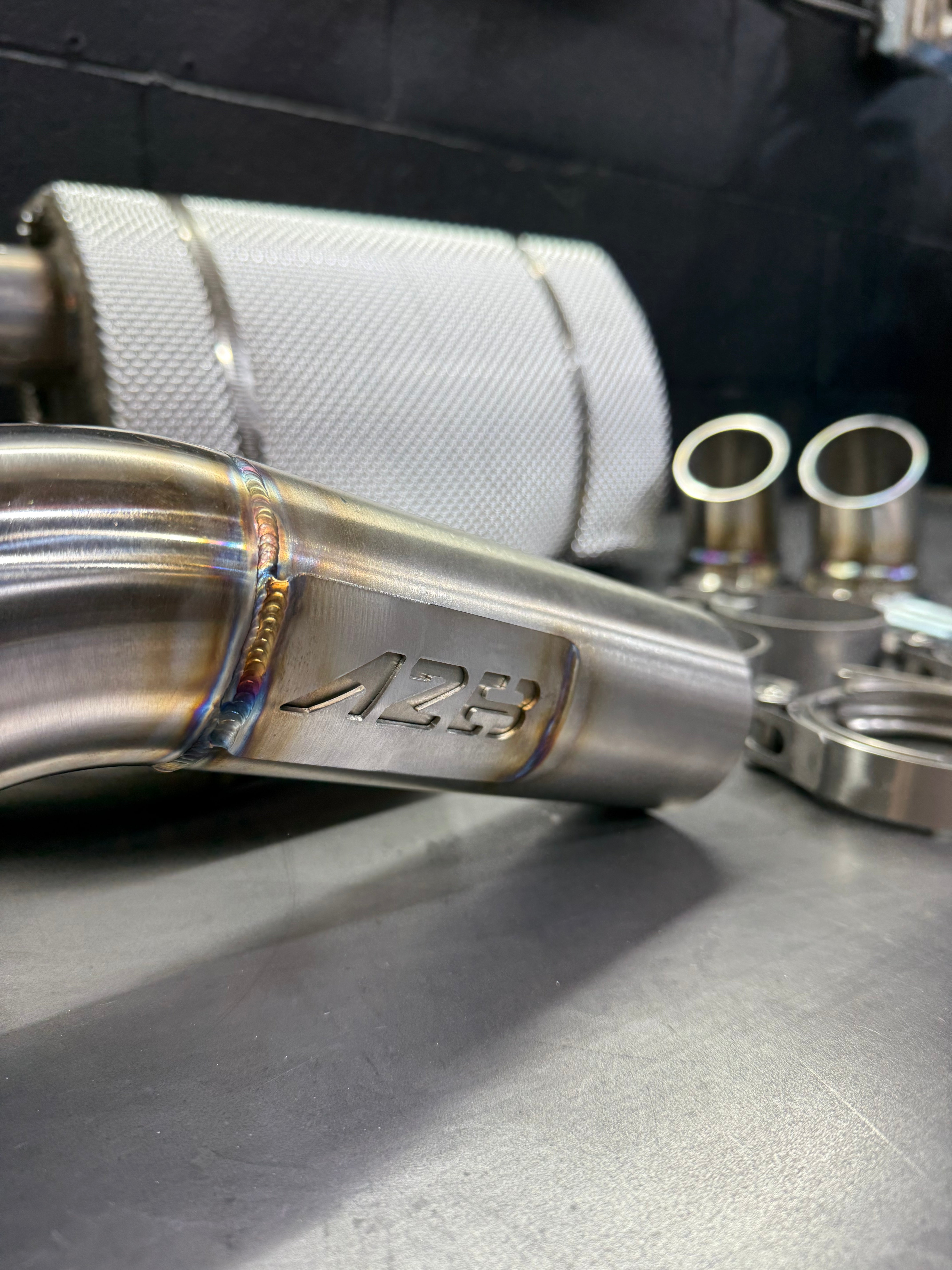 DB Killer Porsche 992 GT3 CUP | Bolt On Resonated Turn Down Exhaust Tips