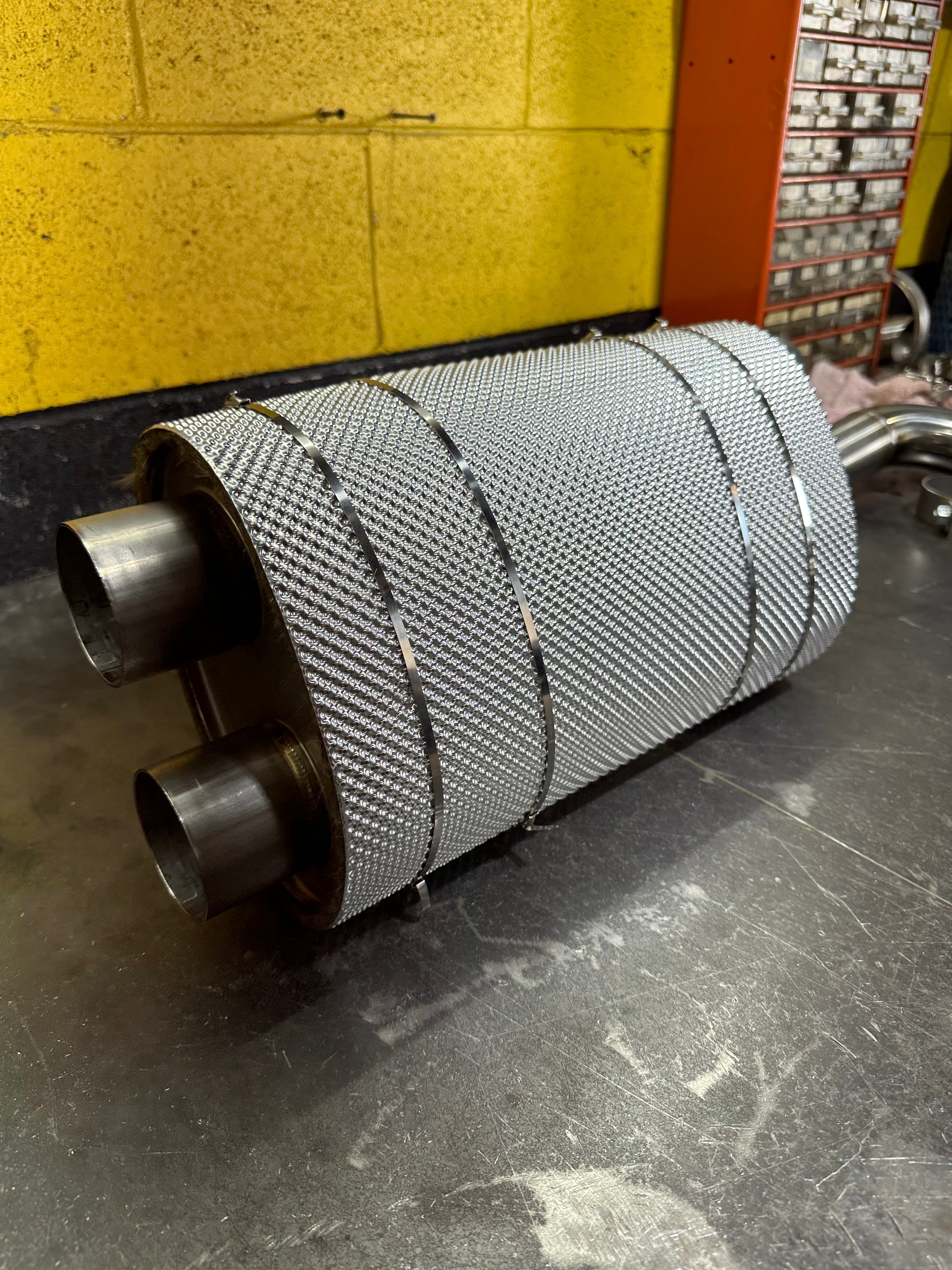 DB Killer Porsche 992 GT3 CUP | Bolt On Resonated Turn Down Exhaust Tips