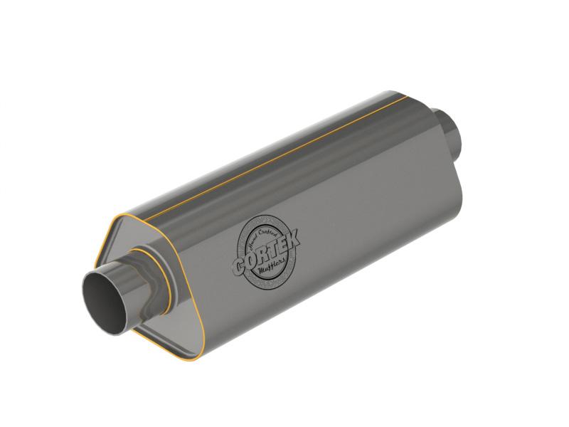 Cortek Series TR Triangle Muffler / Resonator (center/center)