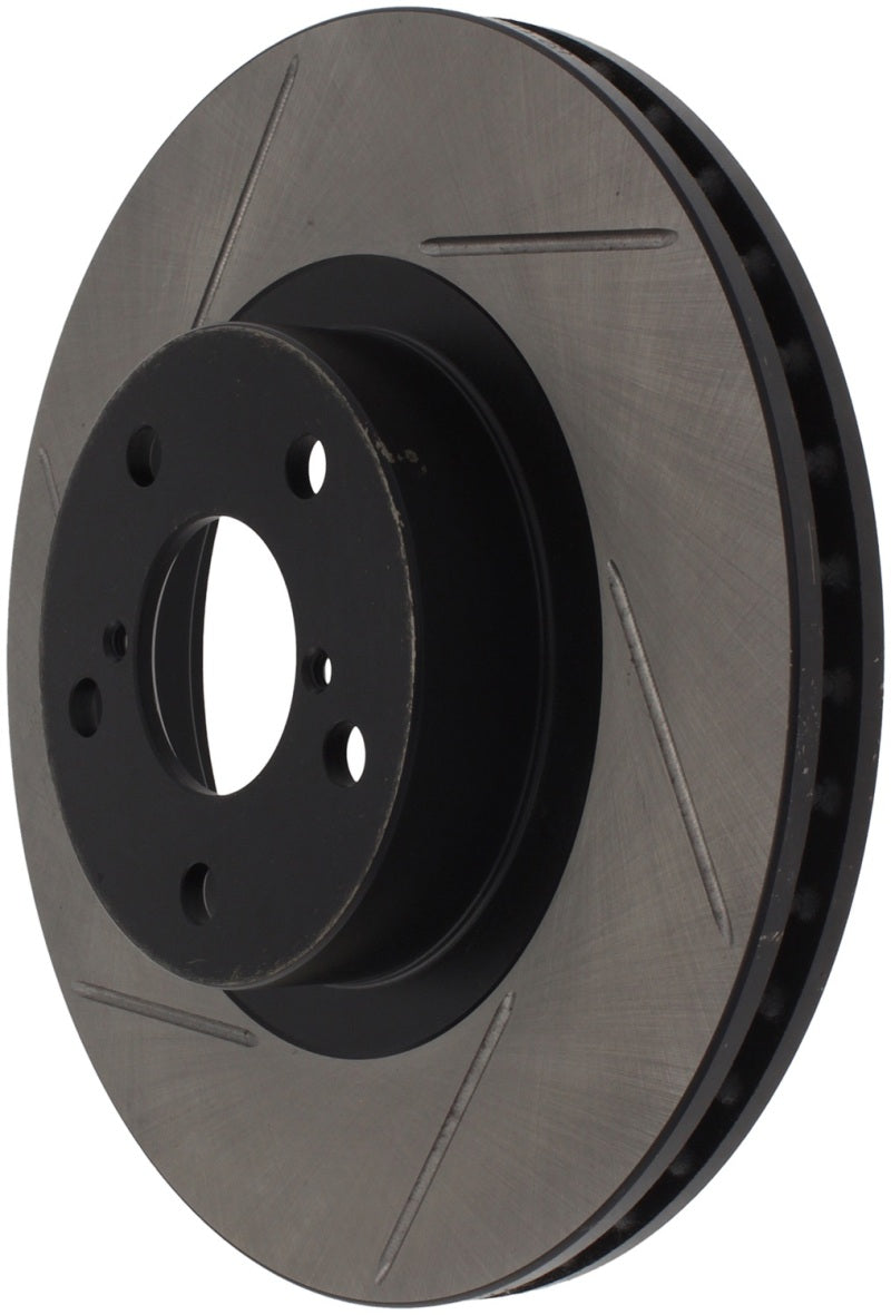 StopTech Power Slot 00-05 Legacy / 7/98-08 Impreza Front Right SportStop Slotted Rotor
